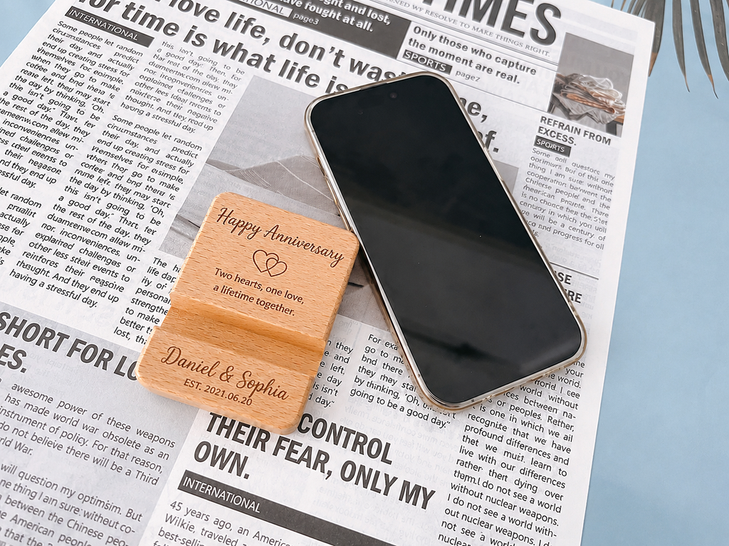 Wooden Stationery Gift Set, lifestyle scene showing everyday use